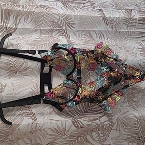 Sexy Embroidered Lingerie XL